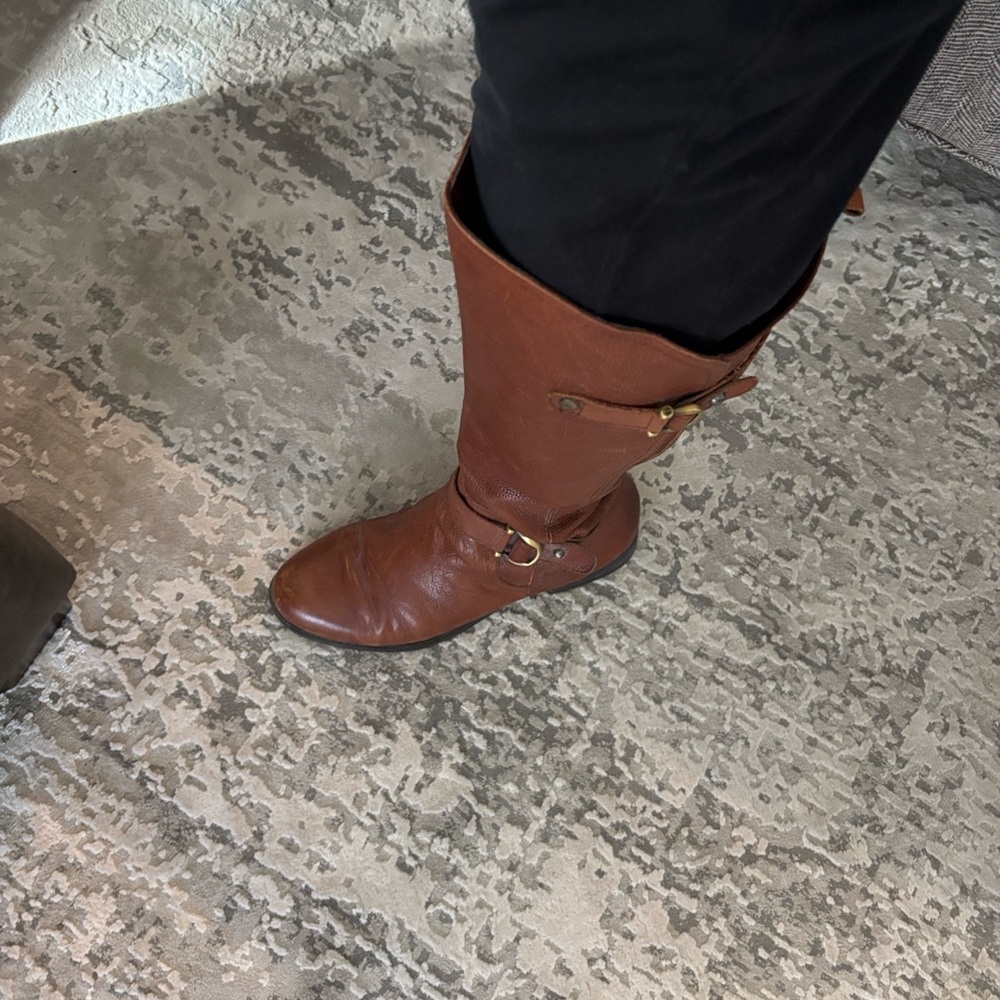 Naturalizer Chocolate Leather Boots
